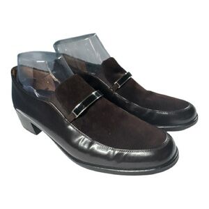Paul Green Men's Chocolate Brown Slip-On Loafers‎